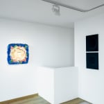 Exhibition view: SHIFT: Abstract Transformations: Expanded (2024-2025), Buysse Gallery. Bram Bogart, Roza-Blue, 1989. Courtesy of Buysse Gallery. © Bram Bogart. All rights reserved.