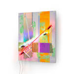 Anselm Reyle, Untitled, 2022. © Buysse Gallery. All rights reserved. Photo by Matthias Kolb.