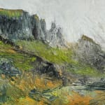 Nils Verkaeren, Cliff After Rain, 2024. Image courtesy of Buysse Gallery. © Nils Verkaeren. All rights reserved.