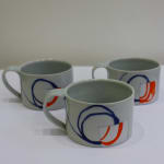 Adam Frew, Coffee Cup with Red Trim, 2023