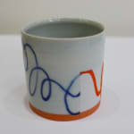 Adam Frew, Coffee Cup with Red Trim, 2023
