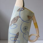 Laurance Simon, Birds on a Wire Jug, 2025