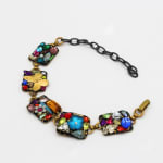 Annie Sherburne, Bracelet With Gold Butterfly , 2025
