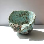 Aneta Regel, Small Blue Raining Stone Vessel, 2025