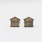 Vicki Ambery-Smith, Grey Dome - Cufflinks , 2018