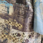 Neil Bottle, Yatra Silk & Velvet Scarf (Gulabi Pink), 2024