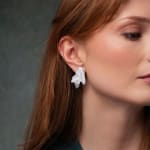 Kate Bajic, Agate & Pearl Drop Earrings, 2024