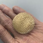 Jane Adam, Large Disc Ring, 2024