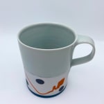 Adam Frew, Cup - Orange And Teal, 2024