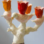 Laurance Simon, Speckled Birds Candelabra, 2025
