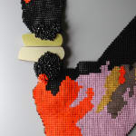 Faye Hall, Reversible Woven Necklace With Concealed Magnets, 2024