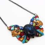 Annie Sherburne, Large Red Butterfly Necklace, 2025