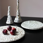 Gilles Le Corre, Large Etched Platter, 2024