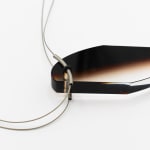 Marlene McKibbin, Large Double Slice Pendant - Orange & Blush, 2025