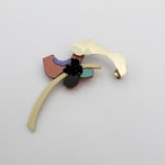 Faye Hall, Reversible Pin Brooch, 2024