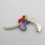 Faye Hall, Reversible Pin Brooch, 2024