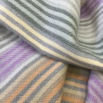 Caroline Richards, Rye Harbour - Yarrow (Orange & Mauve) Throw, 2019