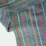 Richard Womersley, Pink Beige Double Weave Silk Scarf, 2022