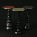 Laurent Peacock, Spool Side Table (Red), 2023