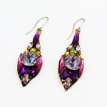 Annie Sherburne, Drop Earrings - Red/Blue, 2024