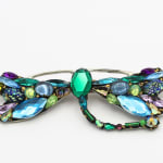 Annie Sherburne, Drop Earrings - Red/Blue, 2024