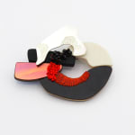 Faye Hall, Reversible Pin Brooch, 2024