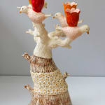 Laurance Simon, Speckled Birds Candelabra, 2025