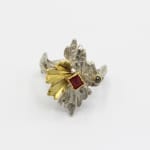 Laura Ngyou, Florilegia Winged Brooch, 2025