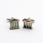 Vicki Ambery-Smith, Grey Dome - Cufflinks , 2018