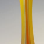 Ruth Shelley, Dancing Lady Vessel - Yellow With Blue Base, 2019