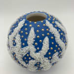 Delfina Emmanuel, Small Bleached Coral Blue Moon Jar , 2024