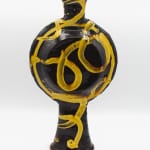 Dylan Bowen, Medium Plate - Cream & Brown Loop, 2023