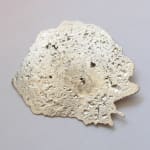 Kelvin J Birk, Distressed Disc Brooch, 2025