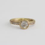 Malcolm Betts, Rose Gold Diamond Ring, 2019