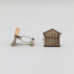 Vicki Ambery-Smith, Grey Dome - Cufflinks , 2018