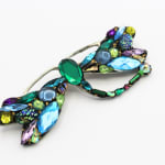 Annie Sherburne, Drop Earrings - Red/Blue, 2024