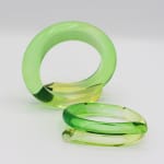Marlene McKibbin, Acrylic Bangle - Lime & Green, 2025