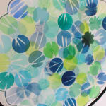 Thomas Petit, Spring Tides - Small Flat Vase, 2025
