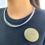 Jane Adam, Large Disc Ring, 2024