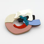 Faye Hall, Reversible Pin Brooch, 2024