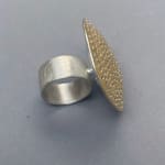 Jane Adam, Large Disc Ring, 2024