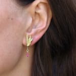 Laura Ngyou, Snail Shell Bibelo Earrings, 2021