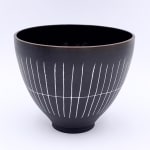 Ania Perkowska, Black Porcelain Vase, 2024