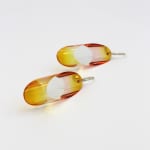 Marlene McKibbin, Circle Top Earrings - Lime, 2023