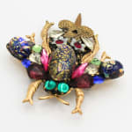 Annie Sherburne, Emerald Eye Bee Brooch, 2025