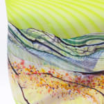 Thomas Petit, Stormy Skies - Large Flattened Flask, 2024