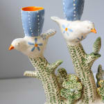 Laurance Simon, Three Little Birds Candelabra, 2025