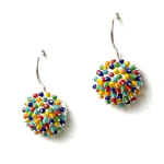 Claire Underwood, Green Grid Earrings, 2022