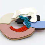 Faye Hall, Reversible Pin Brooch, 2024