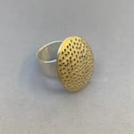 Jane Adam, Large Disc Ring, 2024